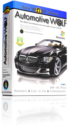 Automotive Wolf Car Maintenance Software Box
